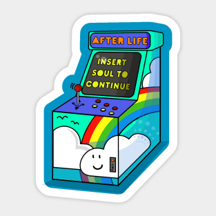 AFTER LIFE is not a game Sticker